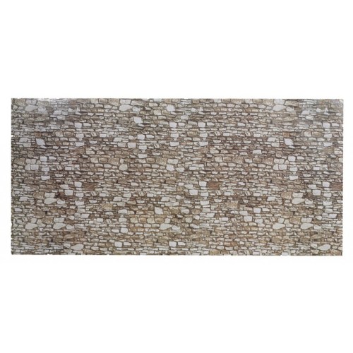 NOCH 57520 - Muro di pietra in cartoncino, dimensioni: 320 x 150 mm